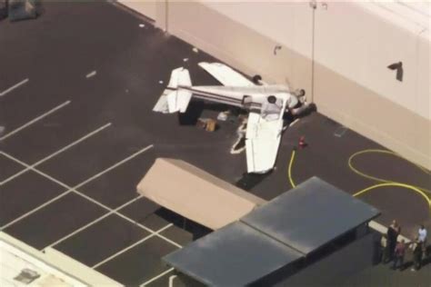 Report Says Plane Rolled Upside Down In Crash Near California Airport