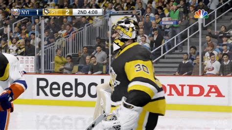 NHL 17 New York Islanders Vs Pittsburgh Penguins Gameplay HD