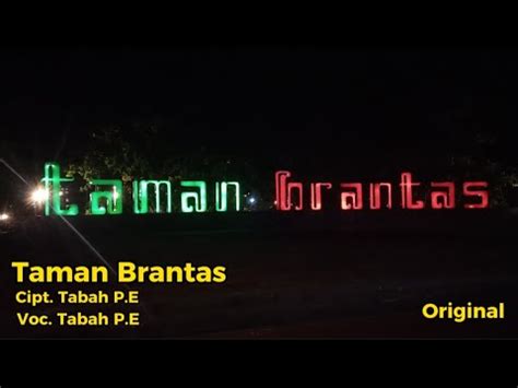 Taman Brantas Youtube