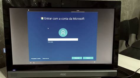 Como Pular A Tela “entrar Com A Conta Da Microsoft” Na Instalação Do