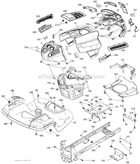 Husqvarna Yth21k46 Belt Diagram