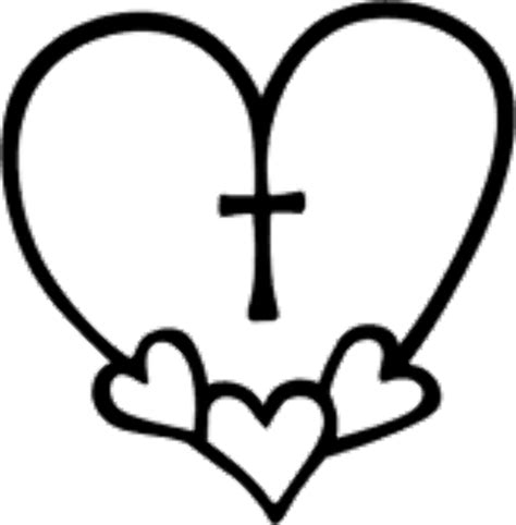 Download High Quality Cross Clipart Heart Transparent Png Images Art