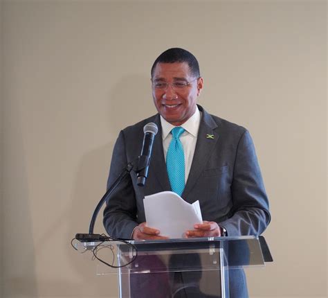 Highlights of Prime Minister the Most Honourable Andrew Holness at the ...