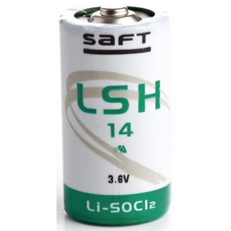 Pile LSH14 C Saft Lithium 3 6V Franche Comté Batteries