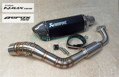 Akrapovic SC Project Full System Exhaust Pipes For NMAX V2 V2 1 2020