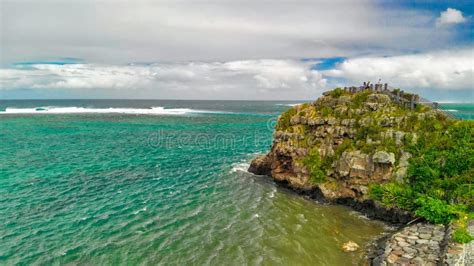 Maconde Viewpoint Mauritius Cape Flinders With Road And Ocean Stock