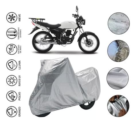 Lona Impermeable Moto Para Italika Ft150 Heavy Duty Meses Sin Intereses