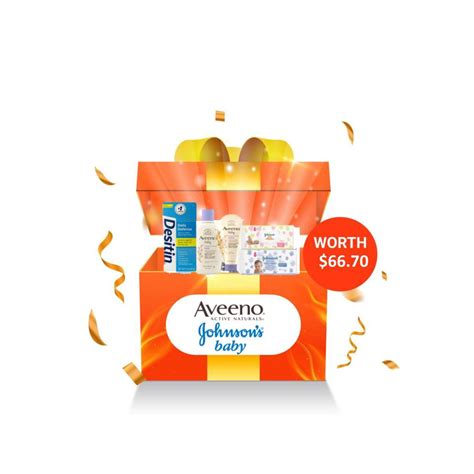 Aveeno Baby And Johnsons Baby Brand Box Shopee Singapore