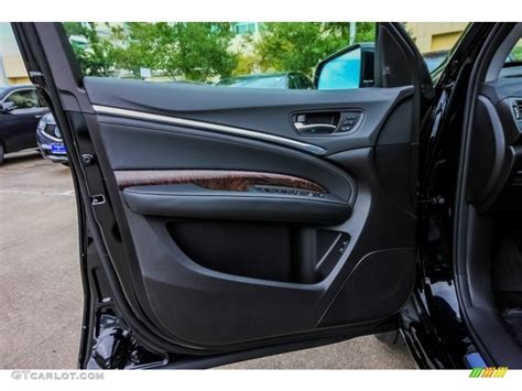 Acura Mdx Advance Ebony Door Panel Photo Gtcarlot