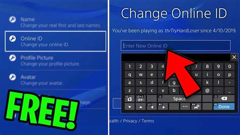 How To Change PSN Online ID Name For FREE EASY 2019 YouTube