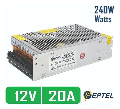 Fuente De Poder Switching V A W Peptel