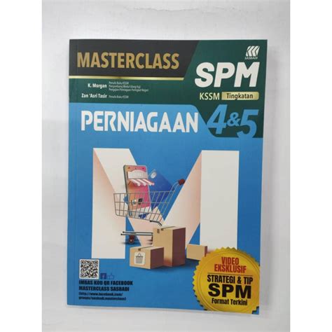 MASTERCLASS SPM Tingkatan 4 5 KSSM 2023 New Edition Shopee Malaysia