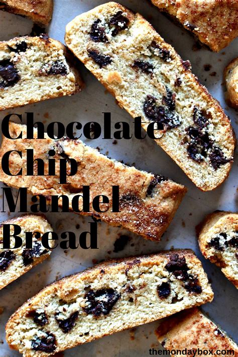 The Worlds Best Passover Chocolate Chip Mandel Bread Is A Melt In Your Mouth Chocolate Chip