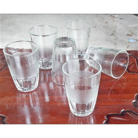 Jual Gelas Minum Polos Kopi Gelas Kaca Minum Per 6 Pcs Shopee Indonesia