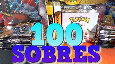 ABRIENDO 100 SOBRES MEGA APERTURA DE CARTAS POKÉMON 2020 YouTube