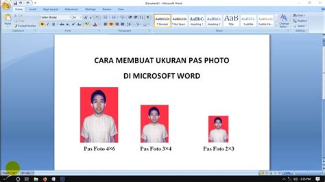 Cara Cetak Foto Ukuran 4x6 Dengan Photoshop Listjes