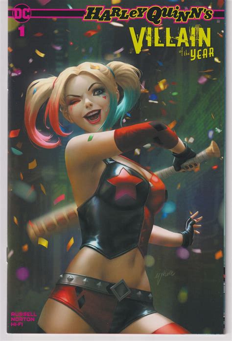 Harley Quinn’s Villain Of The Year 1 Ejikure Variant Dc Comics 2019 Pak Rat Collectables