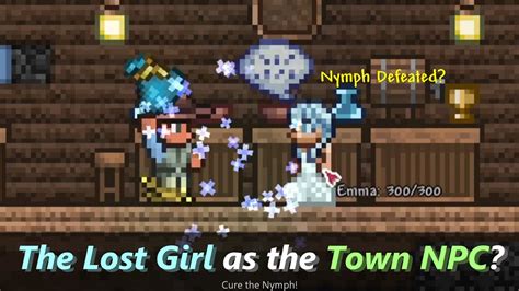 What If The Lost Girl Became A Friendly Town Npc In Terraria You Can