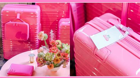 Travel in Style Like Barbie With This All Pink Béis Luggage Collection