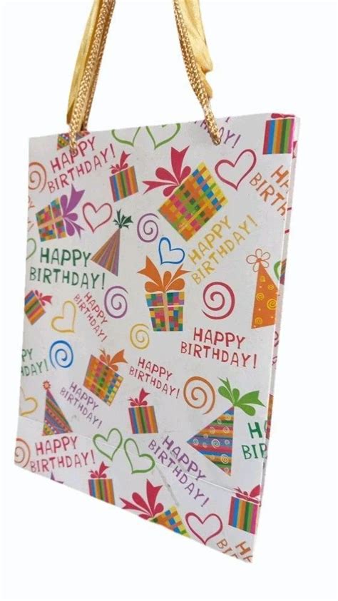 White Printed Paper Gift Bag Capacity Kg At Rs Piece In Vadodara