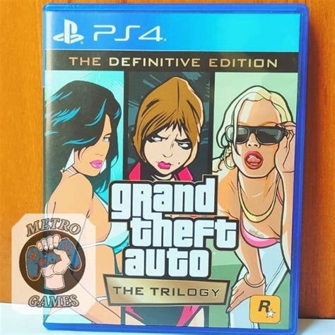 Jual San831 Gta Trilogy The Definitive Edition Ps4 Kaset Grand Theft Auto The Trilogy Definitive