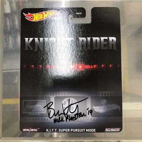 HWデザイナーサイン入り未開封アイテムが出回る模様日本はK I T T たん Hot Wheels 情報まとめ ホットウィール にわかマニア