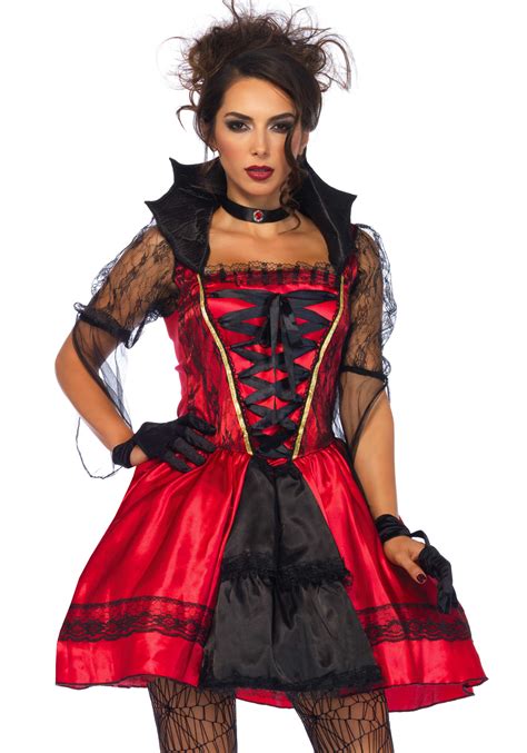 Vampire Ladies Halloween Fancy Dress Womens Wonderland Leg Avenue Adult Costumes Ebay