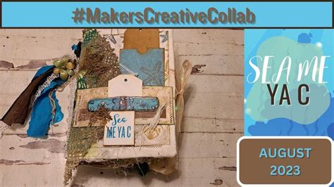 Journal Flip Through Makerscreativecollab Seameyac Youtube