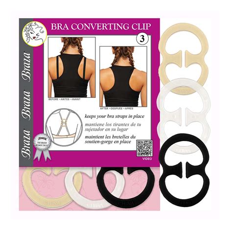 Prevent bra straps from falling down with the Bra Converter Clip