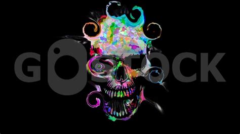 67 679899 colorful skull wallpaper 4k - Photo #640 - Gostock