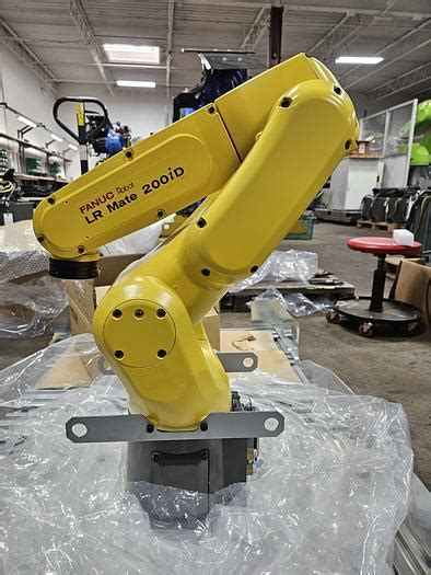 Used Fanuc LR Mate 200id Industrial Robot With R 30ib Controller Zero