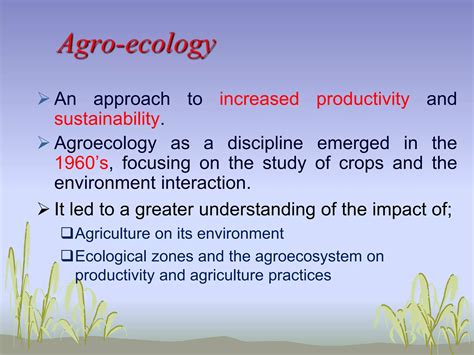 Agroecology | PPT