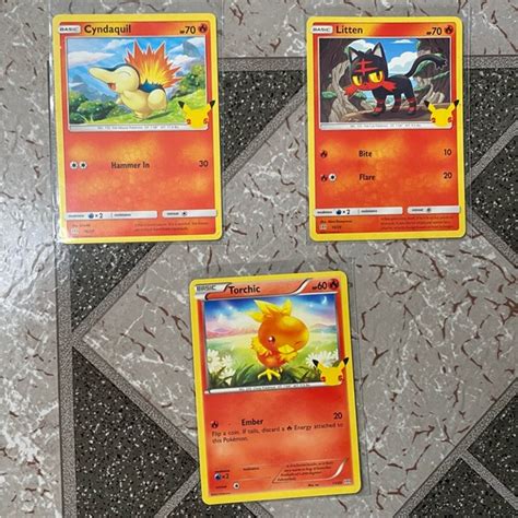 Pokemon Toys Pokemon Mcdonalds 25th Anniversary Promo 4 Card Lot