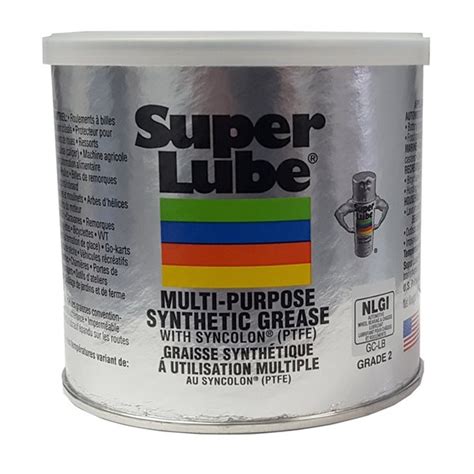 Graisse synthétique à usages multiples en pot de Super Lube 400 g