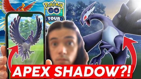 APEX SHADOW LUGIA HO OH Johto Tour Masterwork Research Revealed In