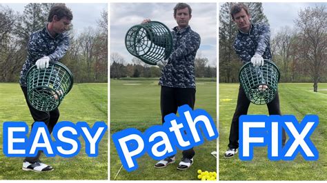 FIX Your SWING GOLF Path DRILLS GOLF Swing TIPS SWING FIX Easy