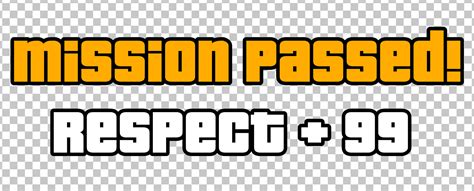 Free Download: GTA Mission Passed PNG Image