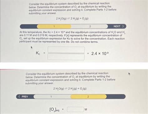 Answered Consider The Equilibrium System Bartleby