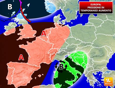 Meteo EUROPA La Fugace Apparizione Dell Alta PRESSIONE ILMETEO It