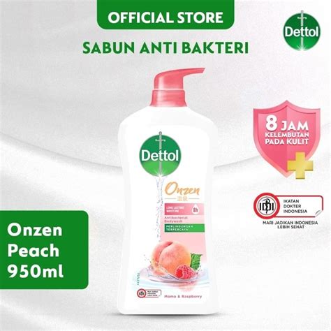 Jual DETTOL Body Wash Tropical Splash 950gr DETTOL Onzen Peach Momo