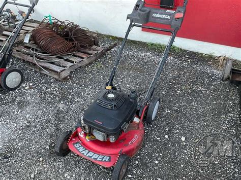 SNAPPER COMMERCIAL PUSH MOWER Jeff Martin Auctioneers Inc