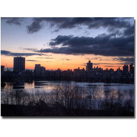 Trademark Fine Art Blue Morning Ii Canvas Wall Art By Ariane