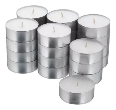 Velas Tea Light Pzs Flotantes Sin Aroma Rinde Horas Mercadolibre