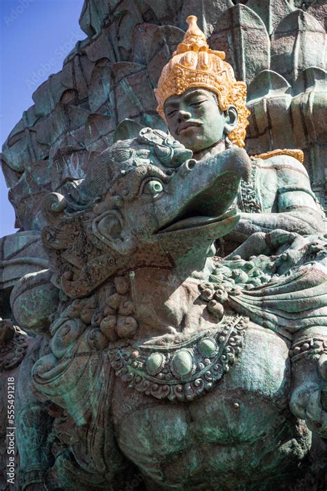 Garuda Wisnu Kencana statue at Garuda Wisnu Kencana Cultural Park; Bali ...