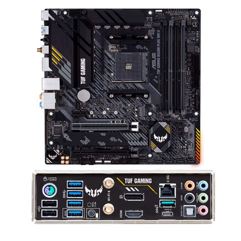 Imagen Motherboard ASUS TUF GAMING B550M PLUS WIFI II Chipset AMD B550