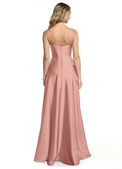 Azazie Kayla Rosette Bridesmaid Dresses Azazie