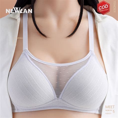 Jual Newlan Wx Kemben Bralette Sport Bra Busa Tipis Bahan Rajut