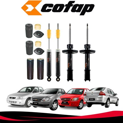 Kit Completo Amortecedor Corsa Celta Prisma Cofap Original R 5 000