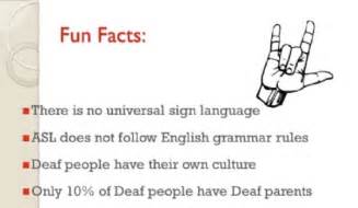 Some facts about Deaf Culture