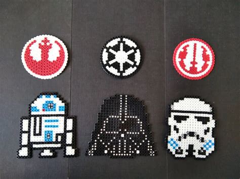 Star Wars Figuras De Hama Beads